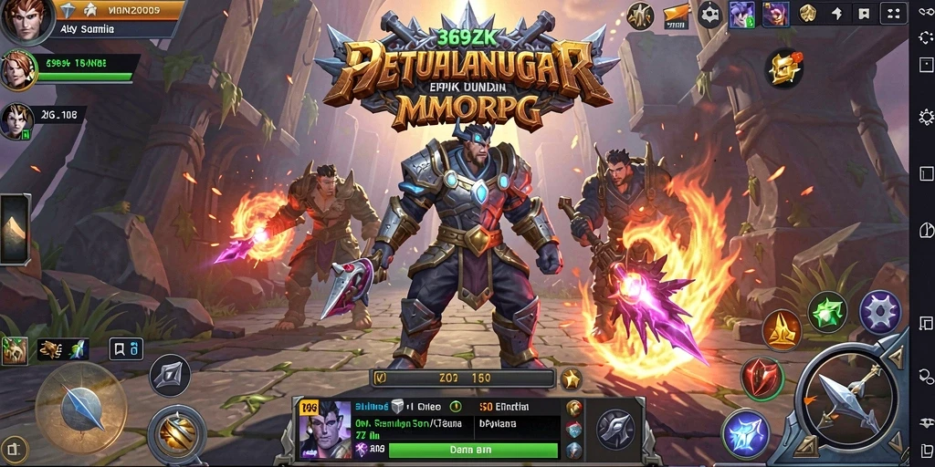 Screenshot gameplay 369ZK menampilkan petualangan seru dalam dunia MMORPG.