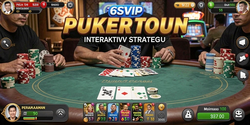 Tangkapan layar dari permainan Poker yang menarik di 6SVIP.