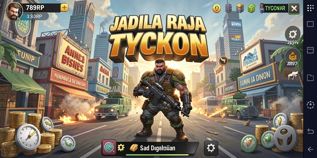 Tampilan gameplay Tycoon yang seru dan mendebarkan dari 789RP.