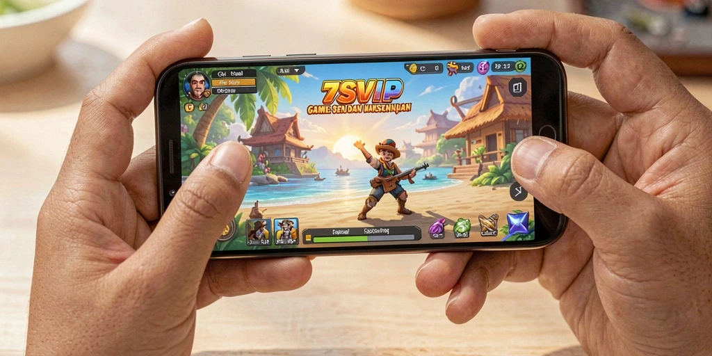 Tampilan gameplay seru dalam 7SVIP yang menghibur.