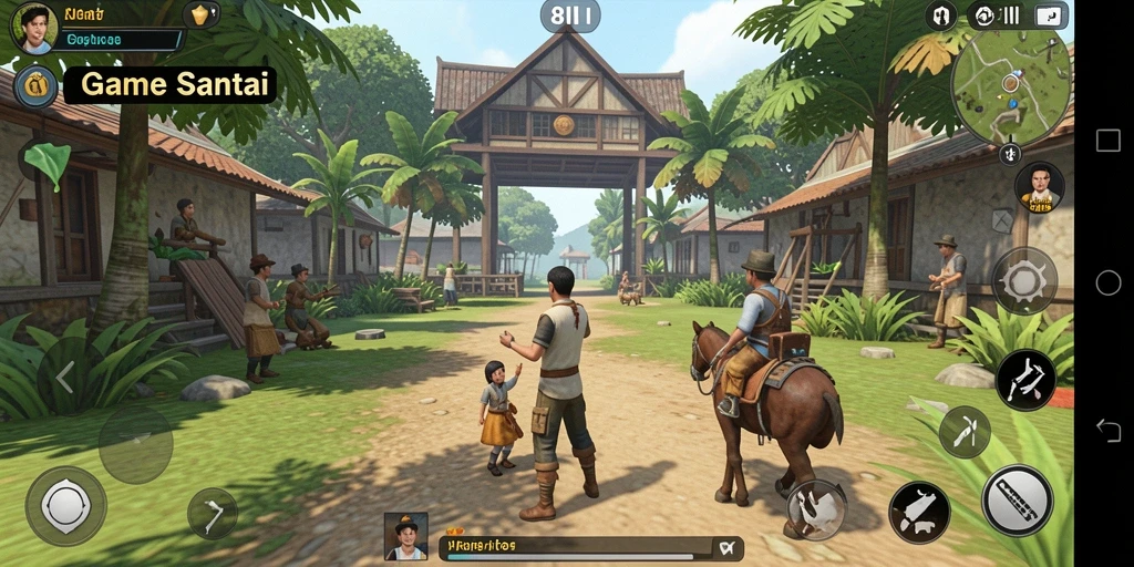 Screenshot gameplay 8II menunjukkan keseruan dalam menyelesaikan tantangan.