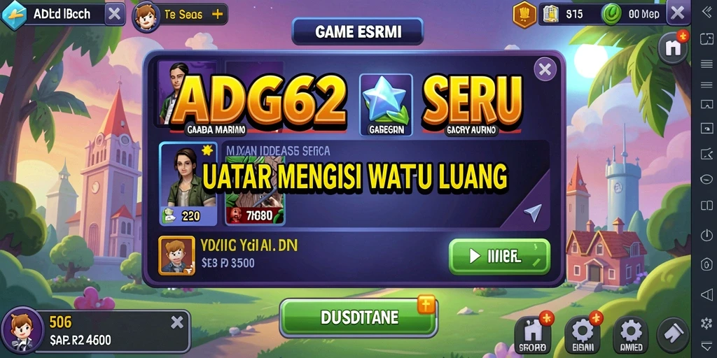 Gameplay menarik ADG62 yang menunjukkan kemajuan Idle yang mengesankan.