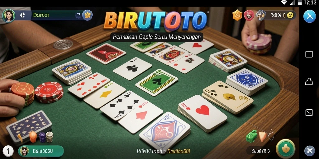 Tampilan gameplay BIRUTOTO yang menarik dan interaktif.