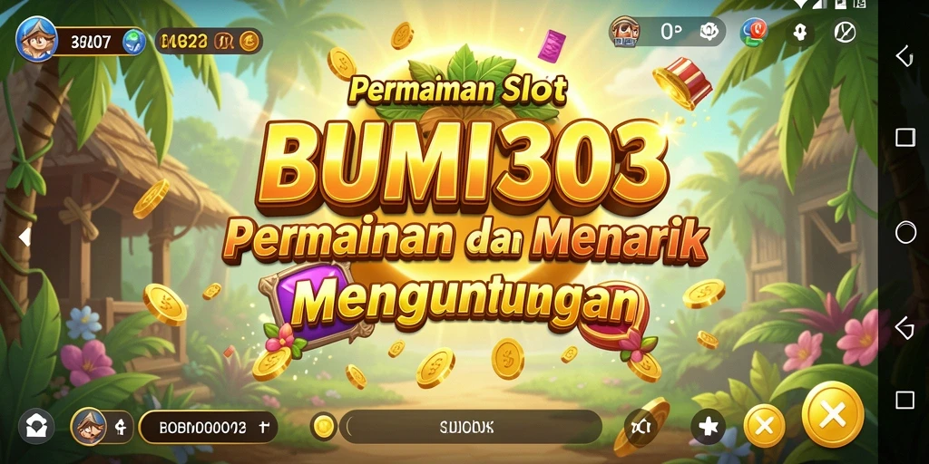 Tampilan gameplay Slot BUMI303 yang menggugah selera.