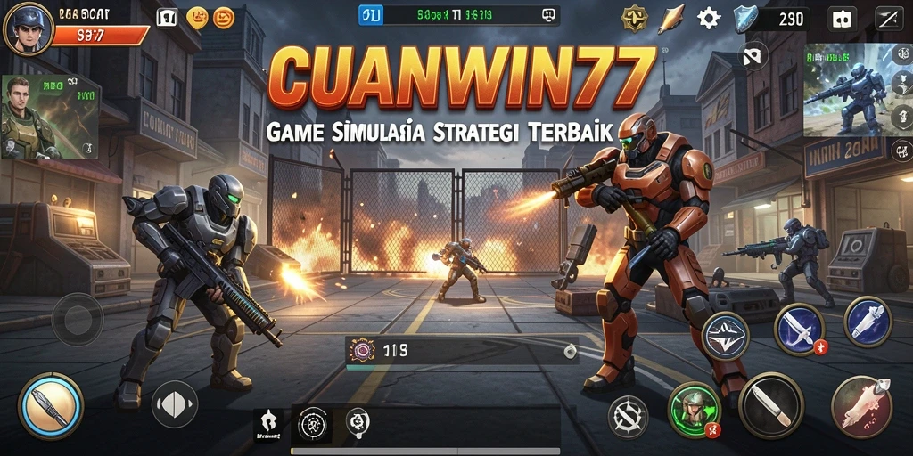Screenshot gameplay CUANWIN77 yang menampilkan strategi dan pembangunan.