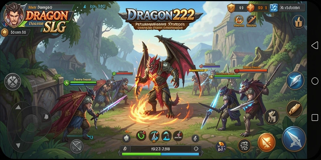Gameplay intens dalam dunia SLG yang menantang.
