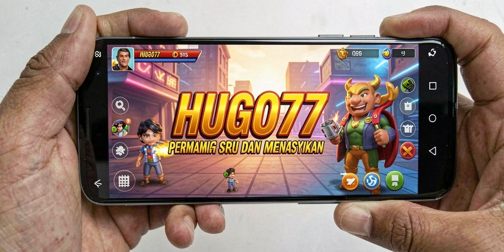 Screenshot HUGO77 menampilkan aksi seru dalam gameplay Arcade.