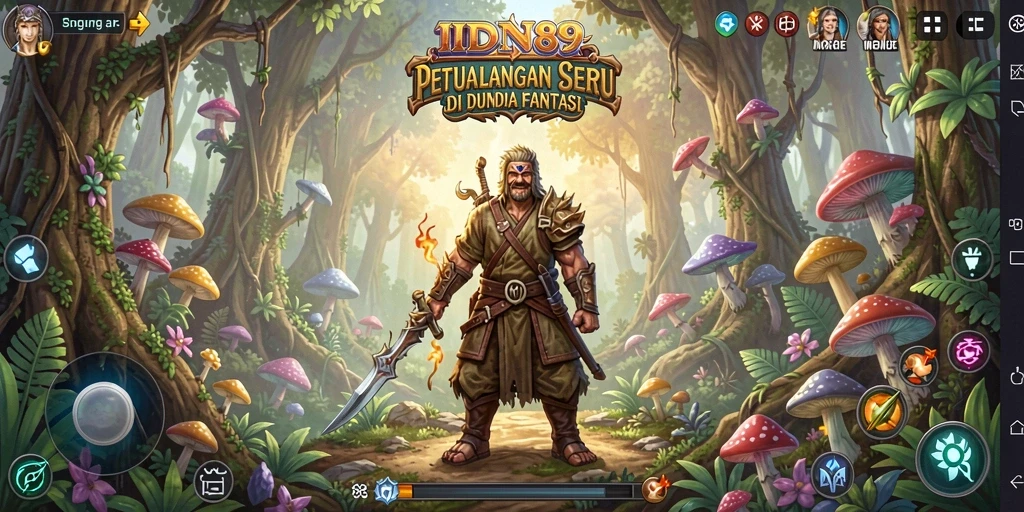 Gameplay menakjubkan dalam IDN89 yang penuh petualangan.