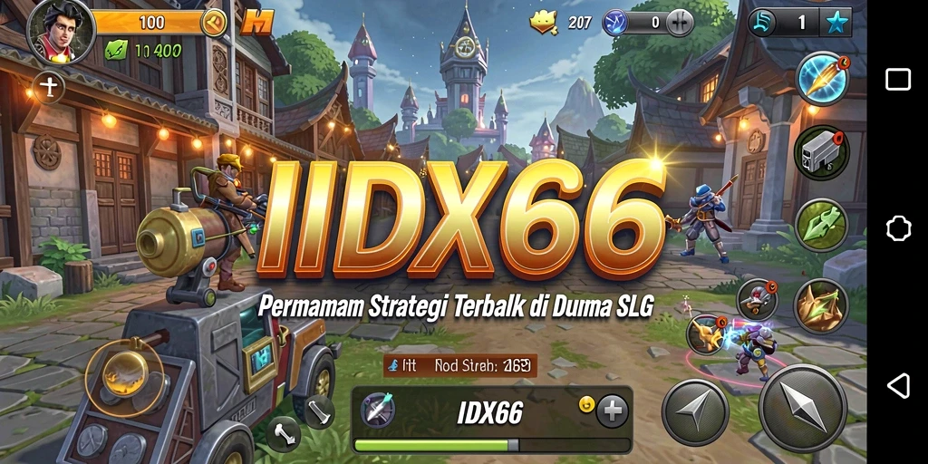 Tampilan dinamis dan seru dari gameplay <strong>IDX66</strong>