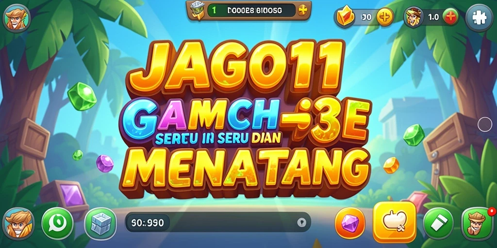 Tampilan menarik dari gameplay JAGO11 yang menantang dan penuh warna.