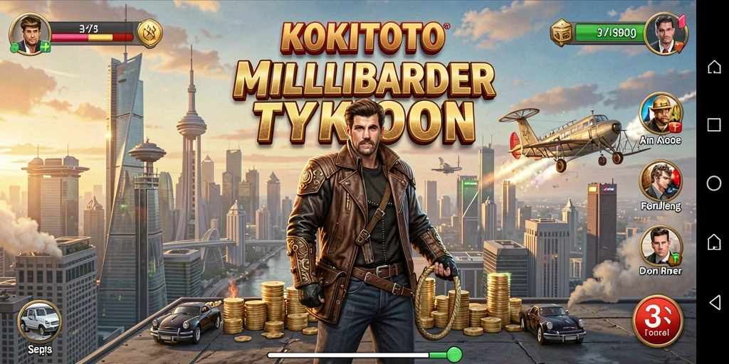 Tampilan gameplay KOKITOTO yang seru dan interaktif.