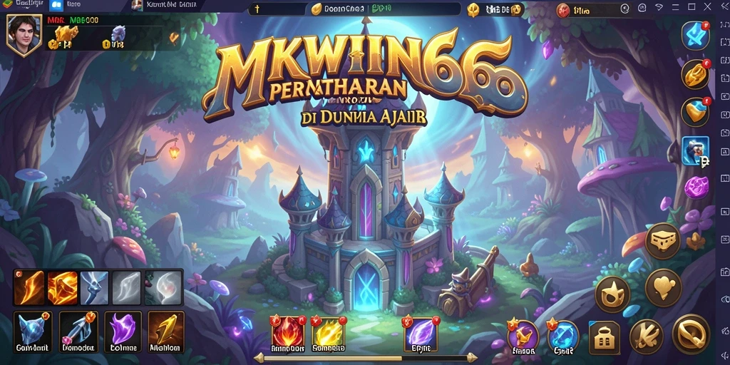 Gambaran gameplay MKWIN666 dalam pertahanan menara yang menegangkan.