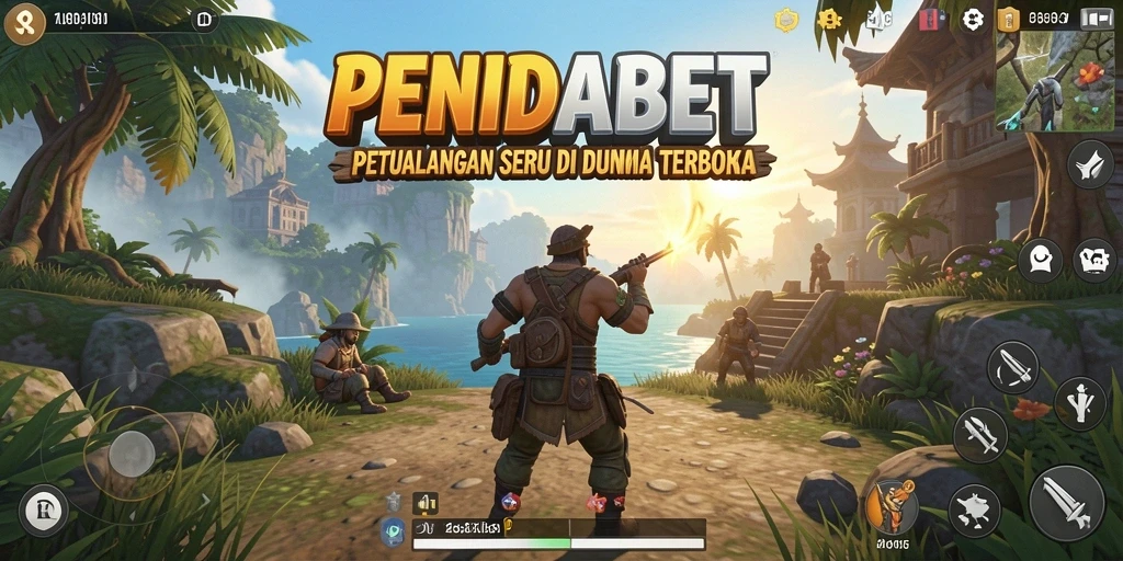 Screenshot PENIDABET menampilkan momen seru saat menjelajah dunia terbuka yang indah.