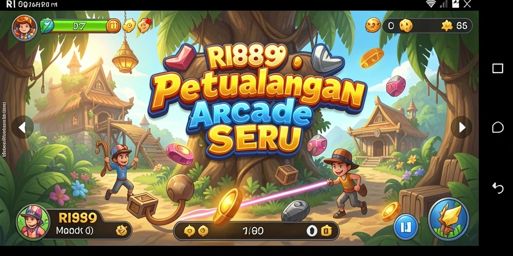 Screenshot gameplay RI889 menampilkan aksi seru dan tantangan menarik.