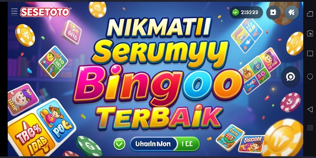 Gameplay seru di SESETOTO saat bermain Bingo.