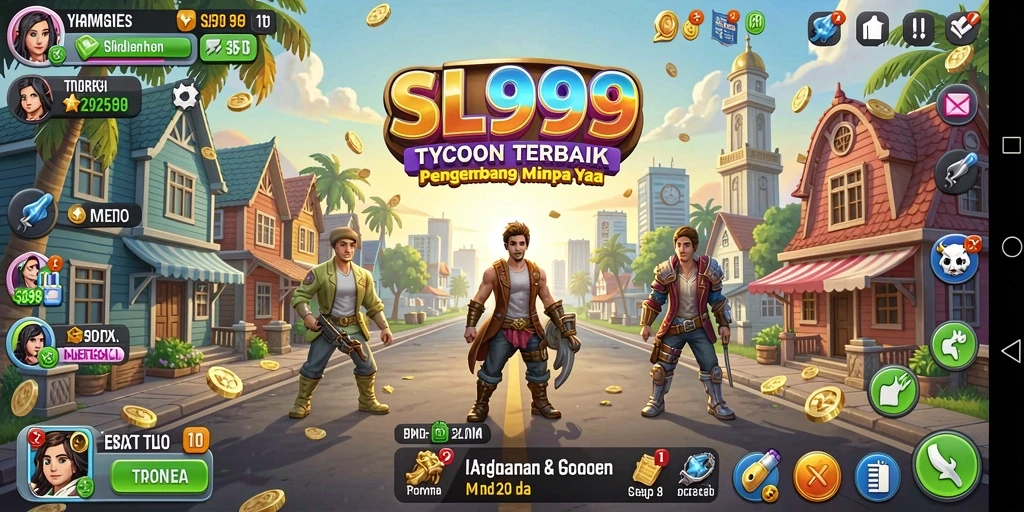 Tampilan gameplay SL999 yang menarik dan penuh strategi.
