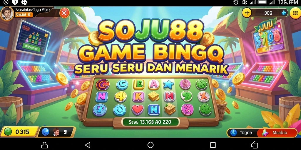 Tampilan gameplay Bingo yang seru dan interaktif di SOJU88.
