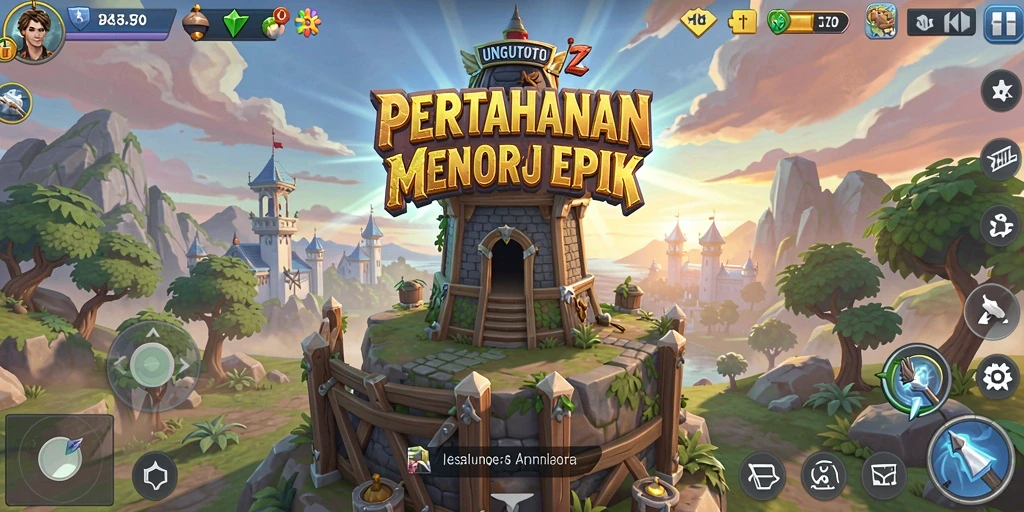 Tangkapan layar gameplay menampilkan aksi mendebarkan dalam UNGUTOTO.