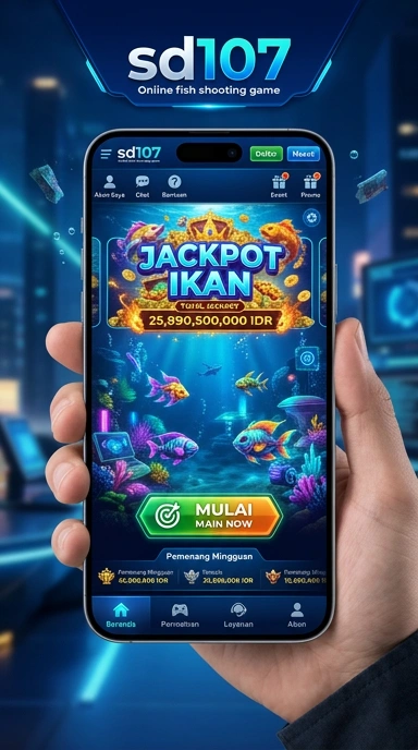 Halaman unduh aplikasi di sd107 dengan proses yang cepat dan mudah.
